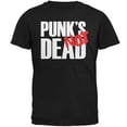 thumbnail image 1 of T-Shirt Adulte Noir Punk's NOT Dead V3, 1 of 1
