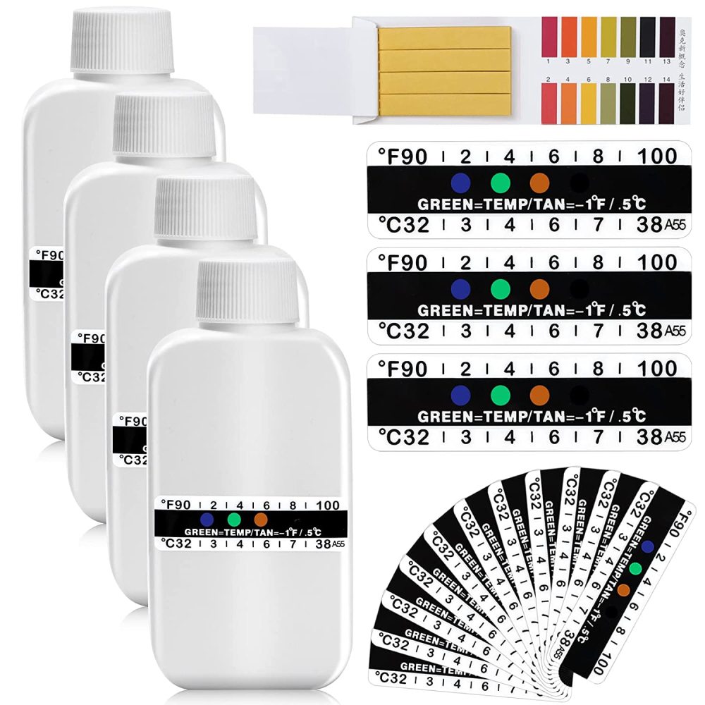 FULenQnu Urine Test Kit Includes 4 PCS of Bottles for Test 50