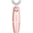 thumbnail image 1 of U-shaped Ultra Sonic Electric Toothbrush,IPX5,Kids 2-12Years Old(Pink), 1 of 5
