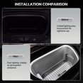 thumbnail image 4 of Frunk Light Strip for Tesla Model 3 Model Y 2021-2024 Front Trunk LED Interior Ambient Lighting Accessories Auto ON/OFF 12-16V (cool white), 4 of 7