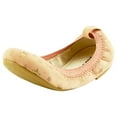 thumbnail image 1 of The Doll Maker Stars Suede Ballet Flat-TD171022B-8, 1 of 7