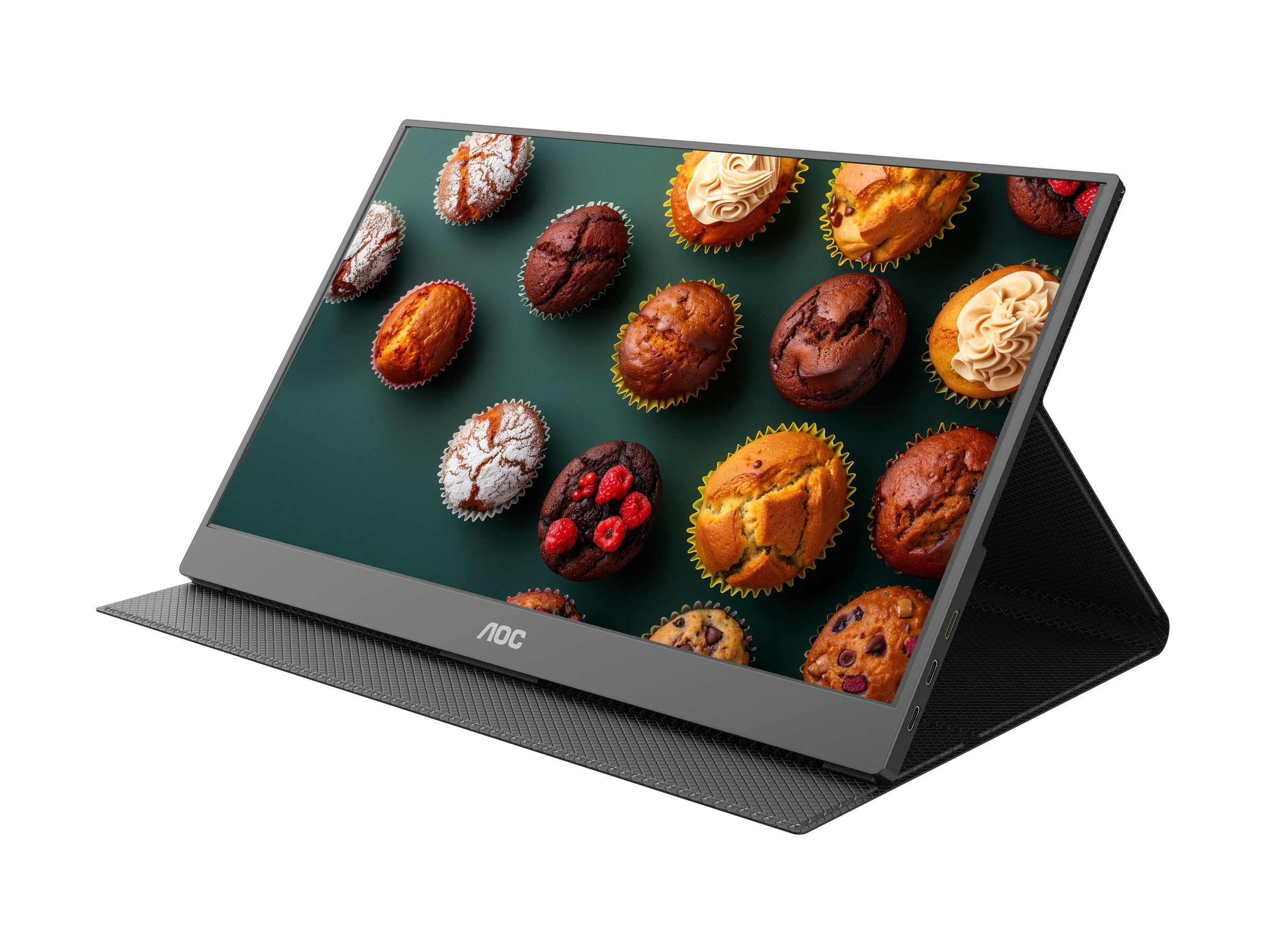 AOC 16E10 16" Class Full HD LED Monitor, 16:9, Black