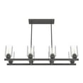 thumbnail image 6 of Hunter - Hartland 8-light Noble Bronze, Extra Large Chandelier, Dimmable, Casual Style, Linear Shaped, for Bedrooms, Dining, Living Rooms - 19160, 6 of 10
