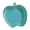 Green, variant on Apple-Shaped Plastic Plates - Unbreakable Dishwasher & Microwave Safe Dinnerware for Kids, Camping & Daily Use