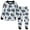 1# Truck, variant on DDSOL Toddler Boy Truck Pajamas Long Sleeves Cotton Sleepwear 2-Piece Gray 4T