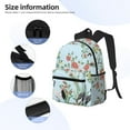 thumbnail image 5 of Fotbe Chinoiserie Floral Palm Tree Lightweight Casual Laptop Backpack for Men and Women, Daily use Waterproof backpack, Backpack for College, 5 of 8