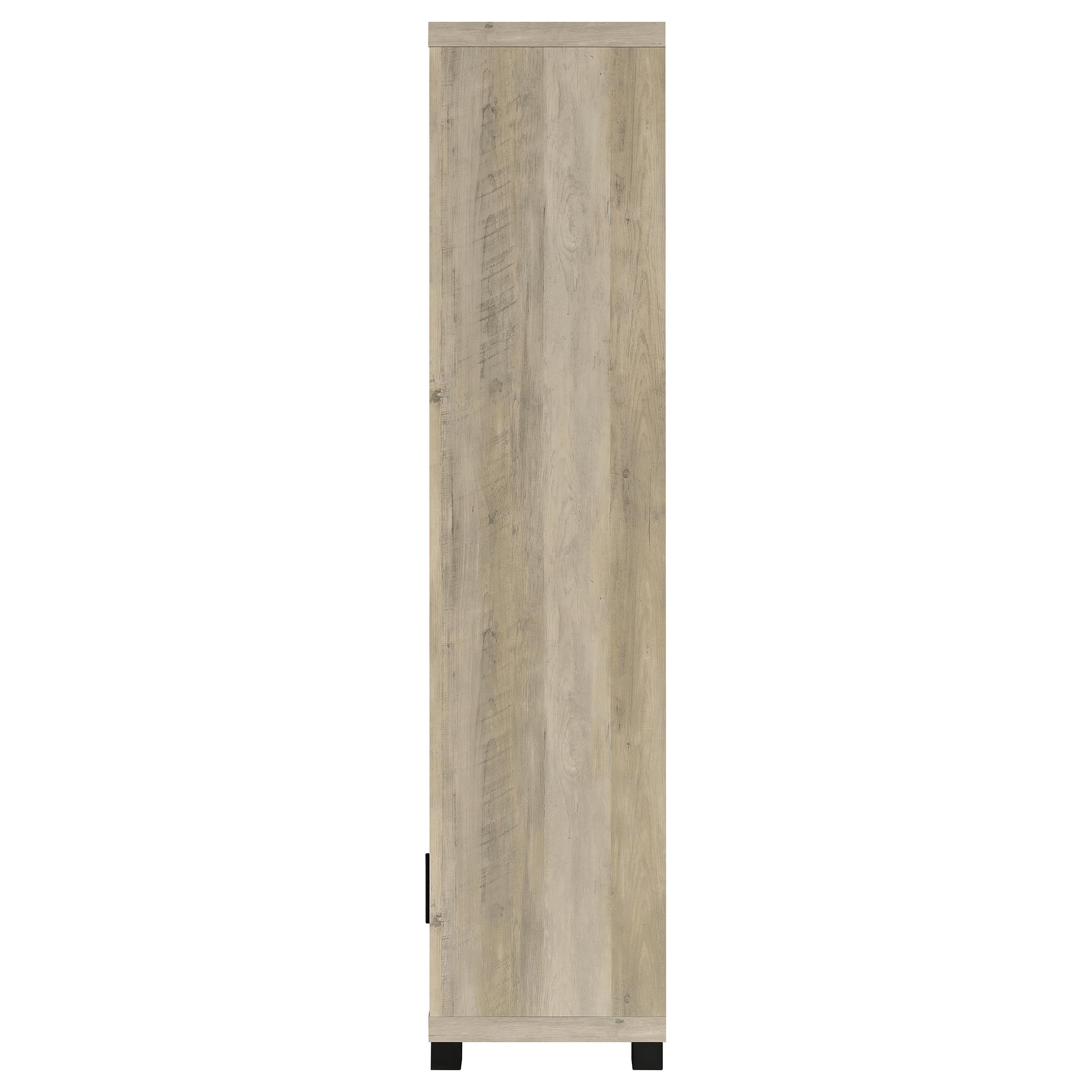 Sachin 3-piece 79-inch TV Entertainment Center Antique Pine