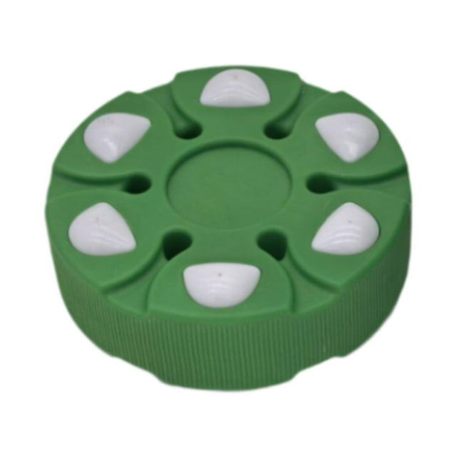 S SERENABLE Rondelle de Hockey à Roulettes Cadeau Unique Balle de Hockey pour Activité Sportive Extérieure Vert