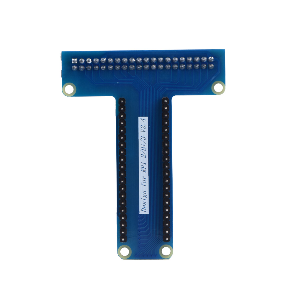 Kit D'Extension GPIO Pour Raspberry Pi - Carte Adaptateur + Planche à Pain + Câbles & Composants