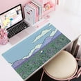 thumbnail image 3 of Cute Desk Mat Blue Lavender Large Mouse Pad XL Long Extended Cartoon Bear Mousepad Desktop Mat Laptop Keyboard Mouse Mat Desk Pad 31.5''''x15.7'''' for Office Work from Home, 3 of 6