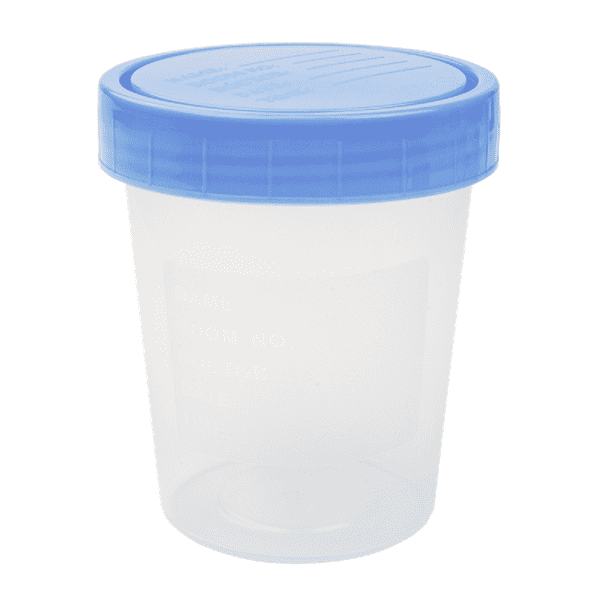 Dealmed Specimen Container with Screw on Leak Resistant Lid | Sterile ...