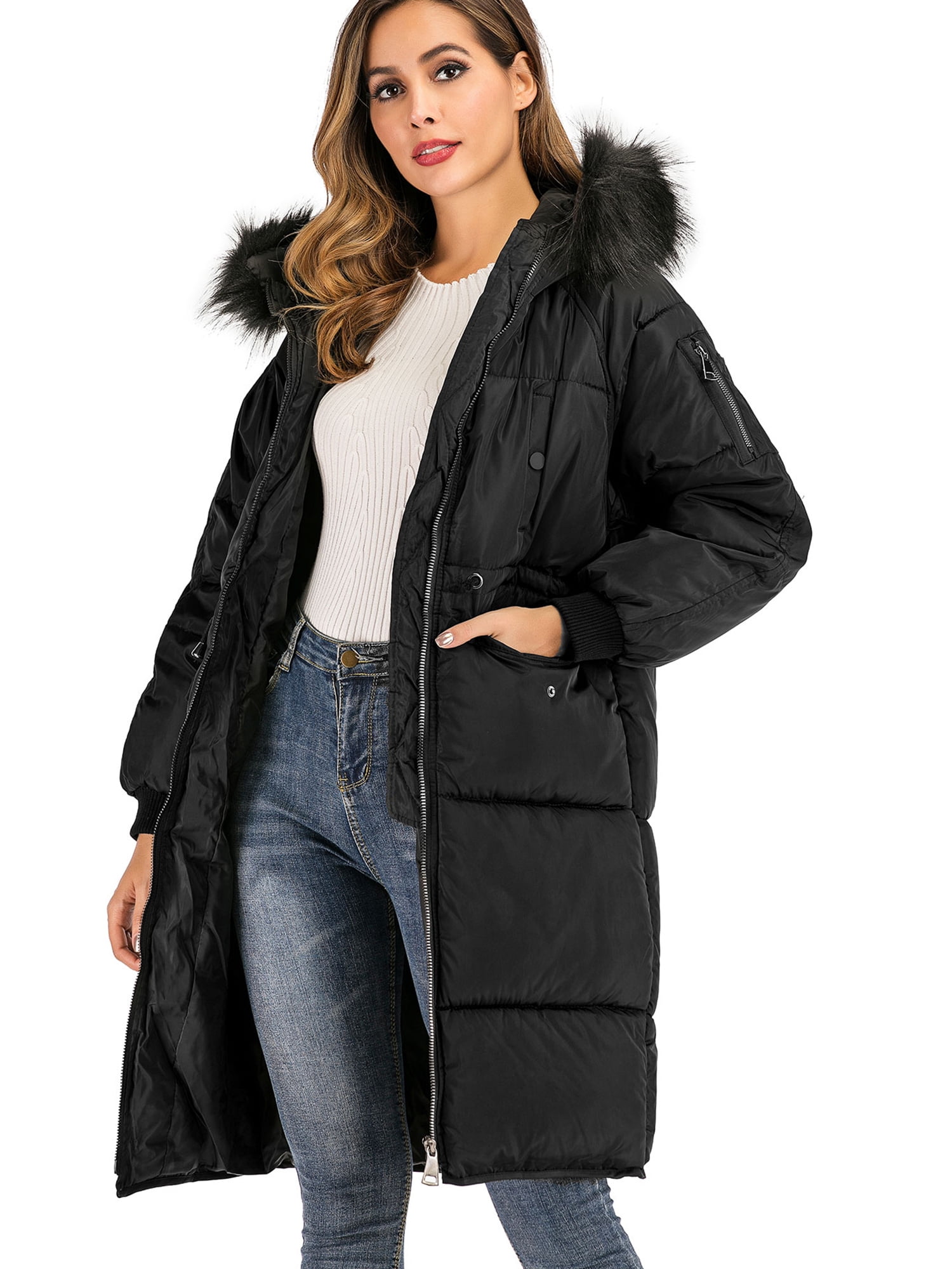 Yoki Winter Coats for Girls Warm Hooded Sweatsuit Fits Comfortably to Perfect for Kids /& Teen Girls