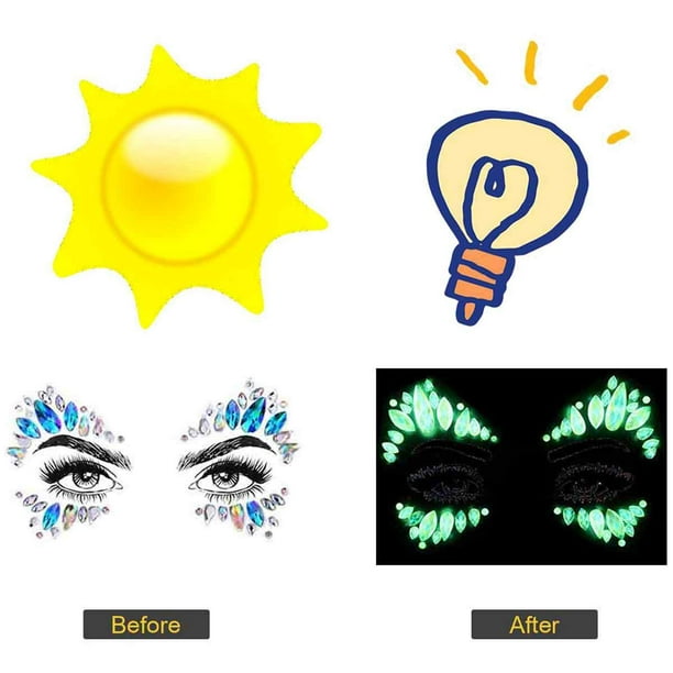 Neon face gems shop