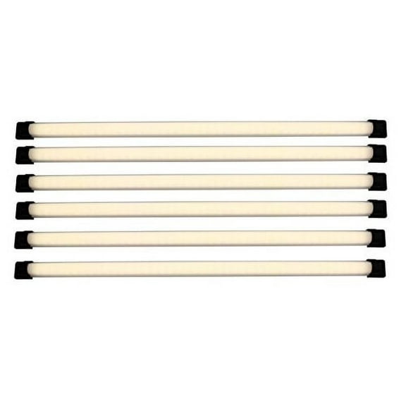 Inspired LED New Under Cabinet Lighting Designer Series 18" 6-Panel Pack - Pure White