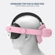 thumbnail image 5 of Correa cómoda para la cabeza para Meta Quest 3, correa de repuesto ligera Accesorios, reduce la presión sobre la cara Cómoda y práctica Gafas de realidad virtual con diseño abatible, 5 of 7