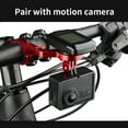 thumbnail image 3 of Ximing Combo Extended Mount, Computer Holder, Cycling Handlebar Stem Mount, Camera Flashlight , Red, 3 of 10