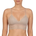 thumbnail image 1 of Bra DKNY Demi 40DD de encaje moderno para mujer, sin forro, color champán, 1 of 6