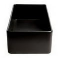 thumbnail image 6 of Black Matte Smooth Apron 36" x 18" Single Bowl Fireclay Farm Sink, 6 of 9