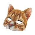 thumbnail image 2 of Cat Mask Animal Half Face Mask Fancy Dress Animal Tabby Mask Animal Cat Head Mask Halloween Novelty Costume Party Accessory, 2 of 6