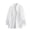White, variant on Mens Wrinkle Free Button Down Shirt Long Sleeve Casual Oversized Fit Lightweight Breathable Solid Blue,Size XL
