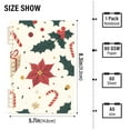 thumbnail image 2 of FORMRS 1-Subject Spiral Notebook 8" x 5" College Ruled 60 Refillable Sheet A5 Hard Cover, Beige Christmas Candy Canes, 2 of 7