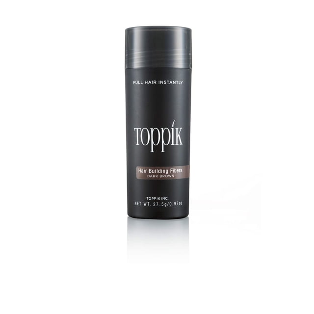 Fibras capilares Toppik Marrón Oscuro 27,5 g para hombres y mujeres