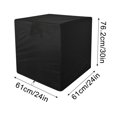 thumbnail image 4 of SMihono Closet Organizers and Storage for Clothes Air Conditioner Cover For Outside, AC Unit Covers Durable Waterproof Windproof And Snowproof Design Storage Trunks and Bag, 4 of 4