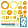 thumbnail image 3 of 27pcs Spirographs Drawing Toys Set of Paint Model Geometric Ruler Creatives Educational Toy for Children‘s Gift(Transparent Style), 3 of 7