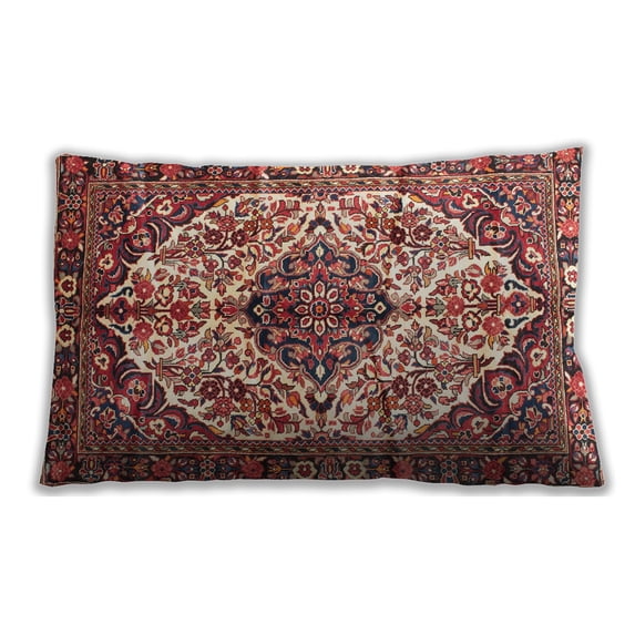Ahgly Company Outdoor Rectangular Traditional Lumbar Throw Pillow, 13 inch by 19 inch