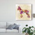 thumbnail image 3 of Trademark Fine Art 'Flower Power Pup II' Canvas Art by Grace Popp, 3 of 4