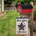 thumbnail image 4 of 4th of July Garden Flag Stars Patriotic Independence Day Memorial Day Flags Outdoor Yard Decoration 12x18 Inch, 4 of 6