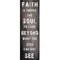 thumbnail image 2 of Lewis, Sheldon 11x24 White Modern Wood Framed Museum Art Print Titled - Faith, 2 of 4