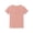 Eraser Pink, variant on Crewneck T-Shirt for Girls - Pure Dusty Blue Soft Pointelle Short Sleeve Pullover Stylish Tops Size 12