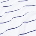 thumbnail image 4 of Torchons de Cuisine 100% Coton Éponge, Texture Popcorn - Pack de 8, Rayé Bleu Marine, 4 of 6