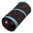 thumbnail image 1 of Tunnel pour Chat Pliable Jouet Interactif Tube pour Chat avec Clochette, 1 of 10