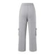 thumbnail image 5 of WILLBEST Pantalones Casuales para Mujer, de Cintura Alta, Lisos, con Cordones, para el Trabajo, con Bolsillo y Pierna Recta, para Uso Diario y Diario. XXXXL, 5 of 7