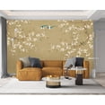 thumbnail image 2 of Plum Blossom Flower Bird Chinoiserie Wall Mural Wallpaper for Bedroom x, 2 of 3
