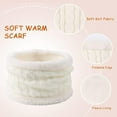 thumbnail image 3 of Monebena Kids Winter Beanie Hat Scarf Gloves Set Knit Warm Toddler Winter Cap Gloves Neck Warmer for Boys Girls 1-8 Year M01, 3 of 14