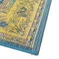 thumbnail image 4 of Unique Loom Outdoor Traditional Collection Area Rug - Cahuita (4'  x 6' Rectangle Blue/Green), 4 of 7