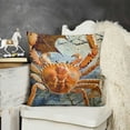 thumbnail image 2 of SHANXI Throw Pillow Covers Beach Theme Coral Design Square Pillowcase for Sofa Bedroom Pillow case 18x18in, 2 of 5