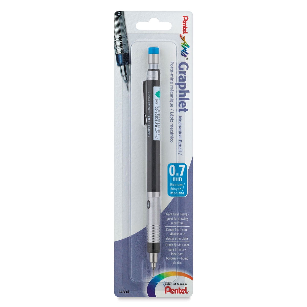 Pentel Graphlet crayon m/écanique 0,5 mm
