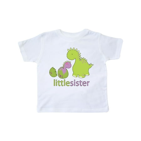 

Inktastic Little Sister Purple Gift Toddler Toddler Girl T-Shirt