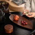 thumbnail image 5 of Dinner Tray, for Meals, Salads and Bread, Large Leaf Veins, 5 of 5