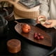 thumbnail image 5 of Dinner Tray, Suitable for Meals, Salads and Bread, Handmade Leaf Tray,Medium Leaf Veins, 5 of 5