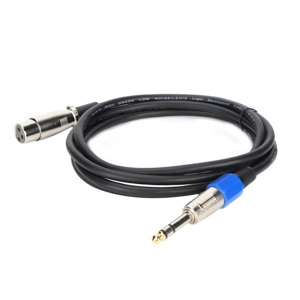 Xlr JORINDO JD6015 XLR Hembra A Jack De 6,35 Mm Cable De Señal Balanceada XLR A Cable De Micrófono De 1/4 Pulgada 2 M