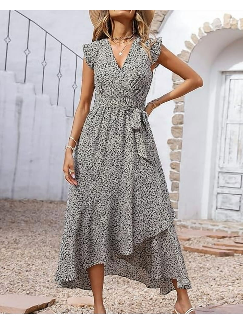 wrap spring dresses Peyton Dress wide cuffed sleeves Wrap yourself up in my