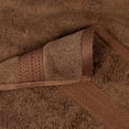 thumbnail image 4 of SUPERIOR Towel Set, Rayon from Bamboo Cotton Blend, Ideal for Bathroom, Guest Bathroom, and Beach, Includes; 8 Pieces, Face/Washcloths, Hand Towels, Bath Towels, Cocoa, 4 of 10