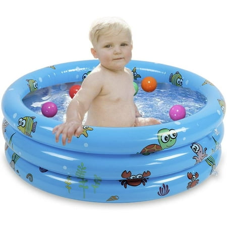 Baby Inflatable Folding Paddling Pool,Thicker | Walmart Canada