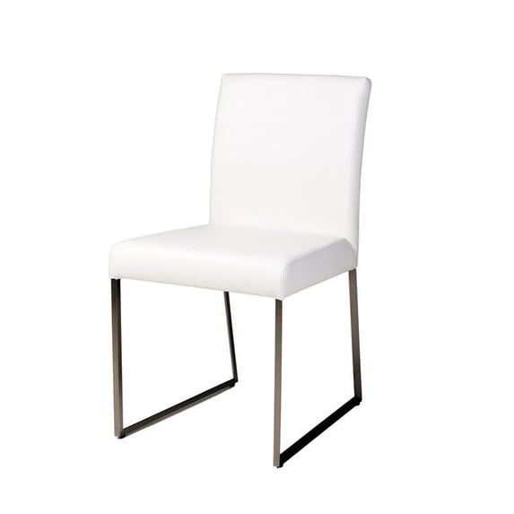 Mobital Tate Faux Leather Dining Chair in Black