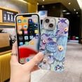 thumbnail image 4 of Retro Oil Painting Flower Print Full Camera Lens Protection Compatible with iPhone Case (Pink,iPhone 11 Pro Max), 4 of 6